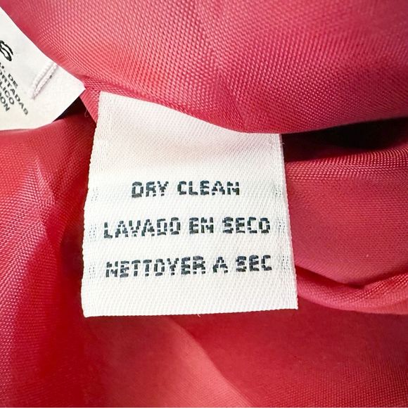 Vintage Christian Dior Red Wrap Front Blazer - Size 6 - Picture 11 of 13